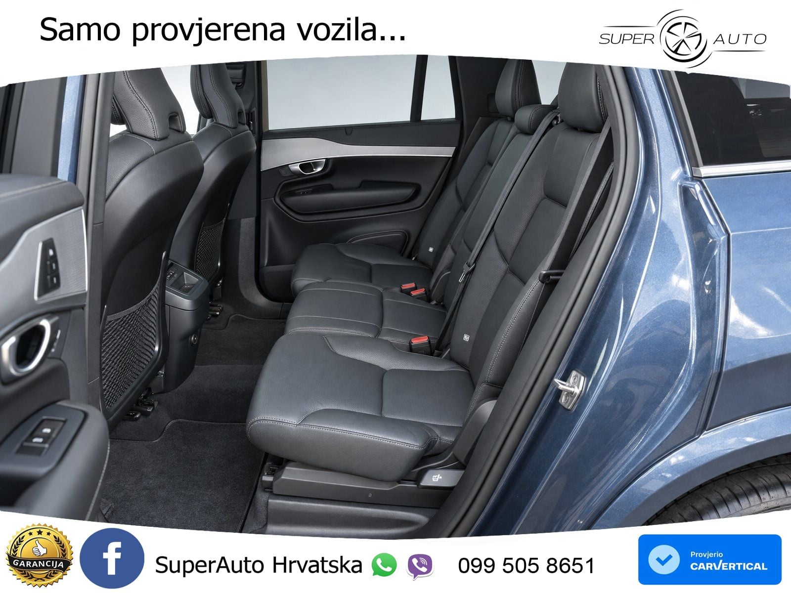 Volvo XC90 2.0 B5 Diesel AWD Automatic ZRAČNI+ACC+GR SJED+360+PANO