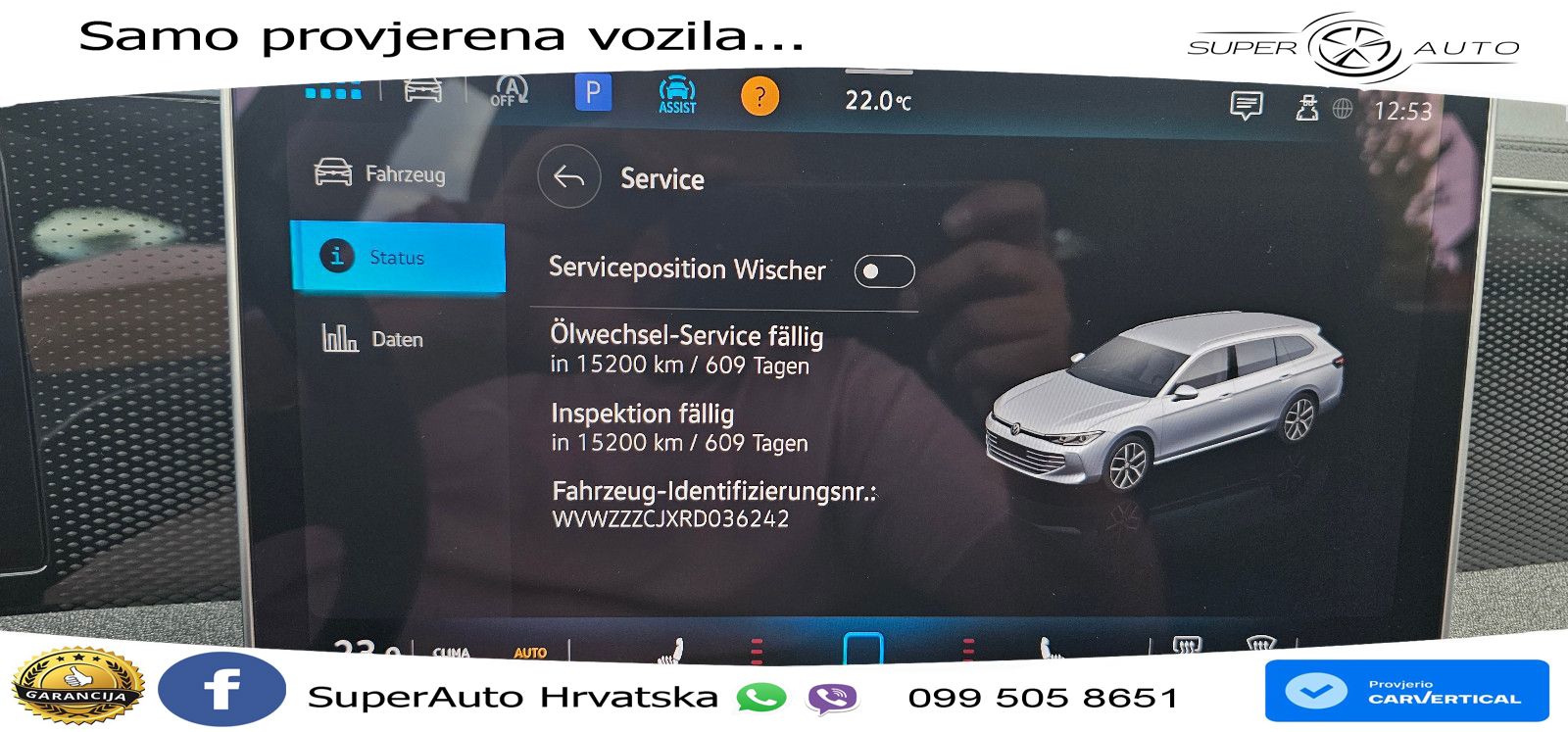 Volkswagen Passat Variant 1.5 eTSI (150 KS) DSG LED+GR SJED+ACC