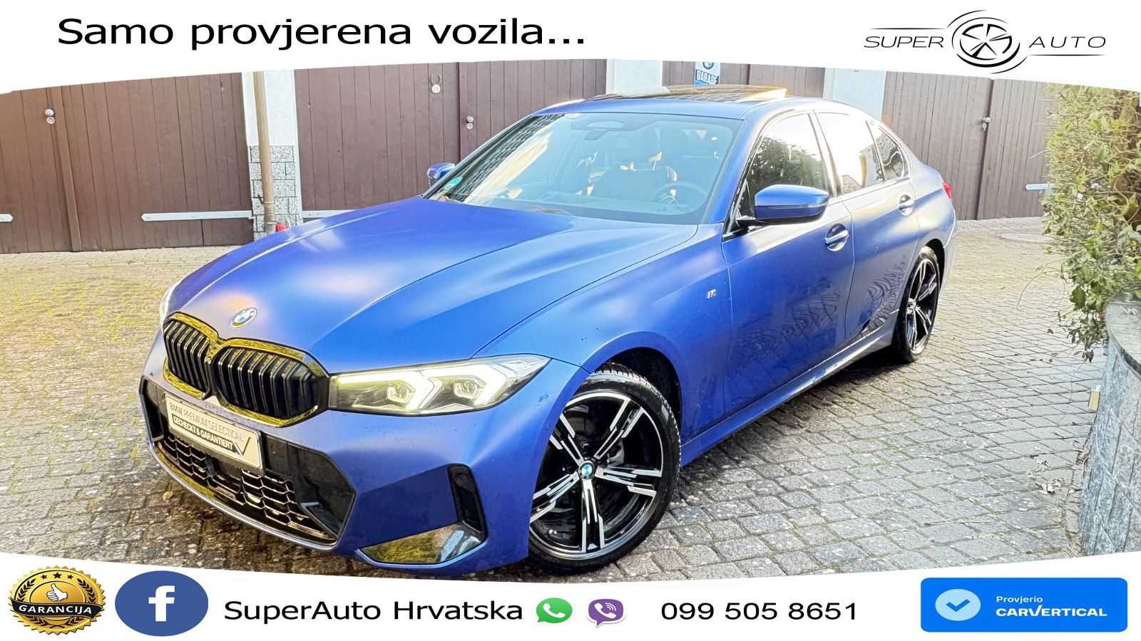 BMW 320d (190 KS) xDrive Steptronic M Sport LED+GR SJED+ACC