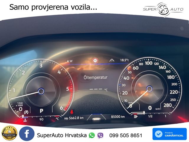 Volkswagen Touareg 3.0 V6 TDI (286 KS) 4MOTION Tiptronic R-Line ZRAČNI+ACC+GR SJED+KAM+PANO