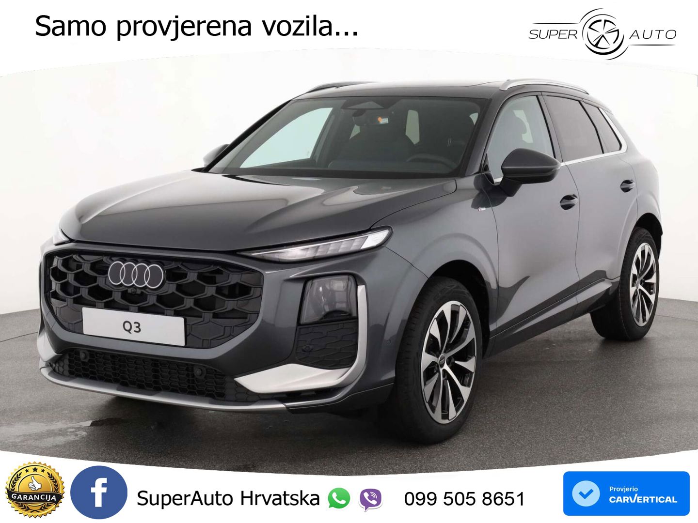 Audi Q3 1.5 TFSI (150 KS) S tronic LED+GR SJED+ACC