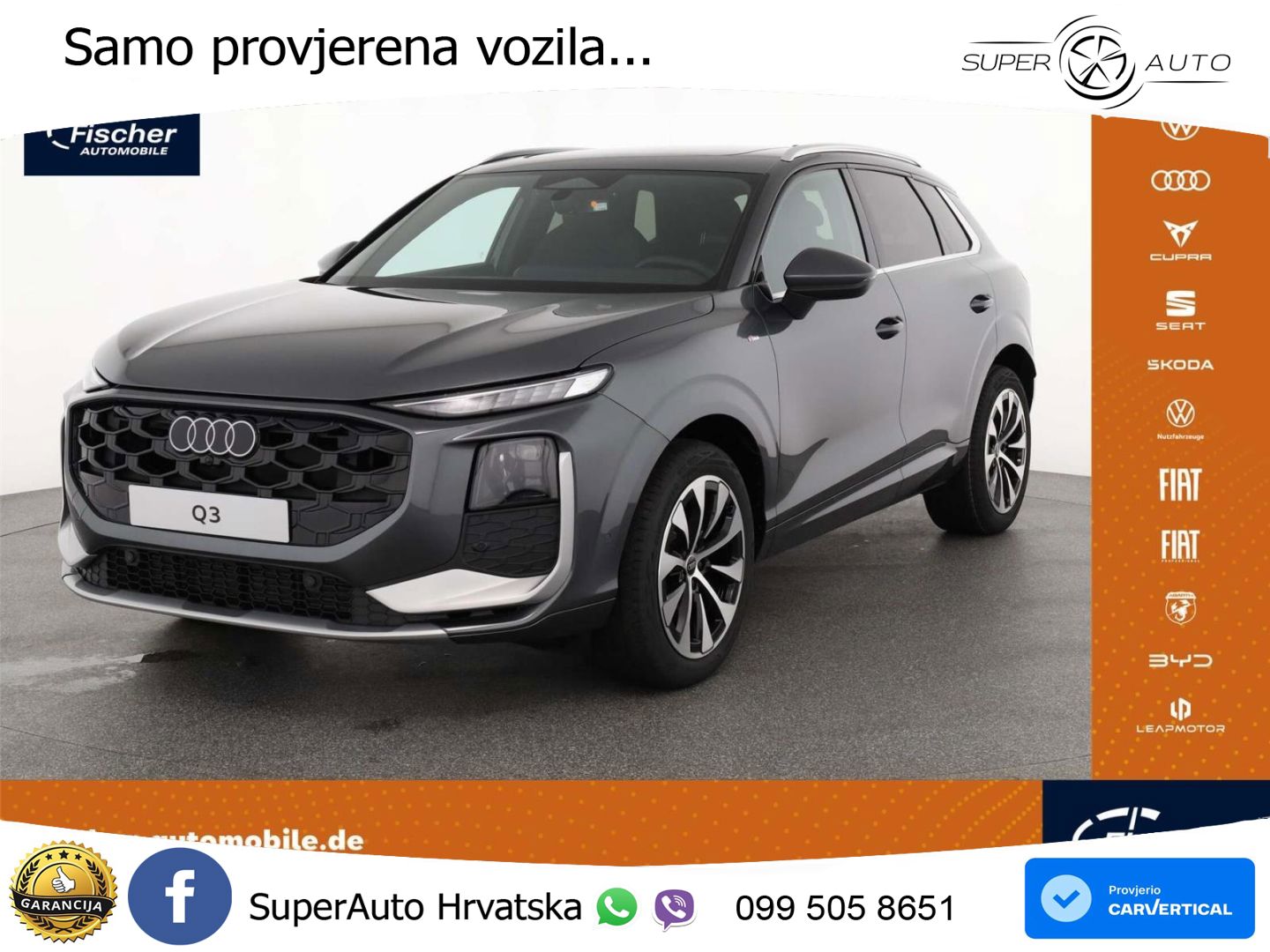 Audi Q3 1.5 TFSI (150 KS) S tronic LED+GR SJED+ACC