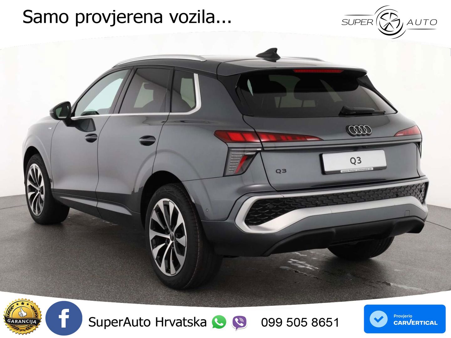 Audi Q3 1.5 TFSI (150 KS) S tronic LED+GR SJED+ACC