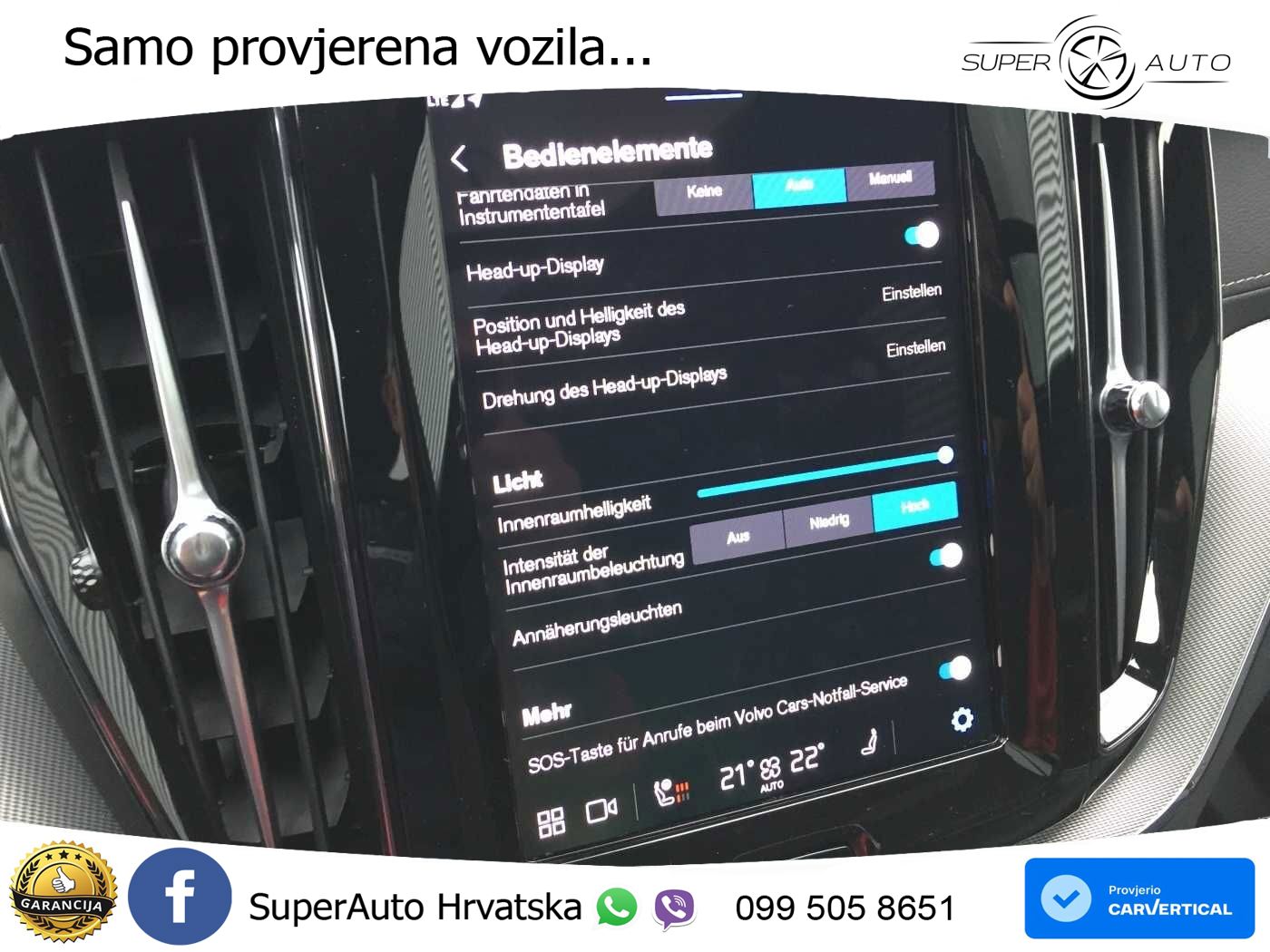 Volvo XC60 B5 Benzin AWD Geartronic ACC+HEAD+4xGR SJED+360+PANO