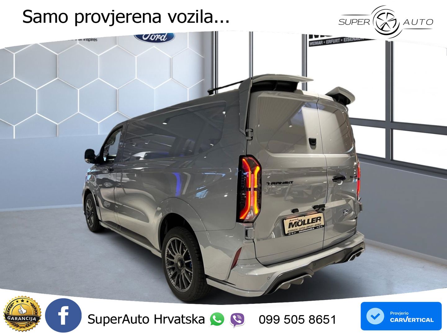 Ford Transit Custom MS-RT AWD Schiebetür rechts elekt 170 KS