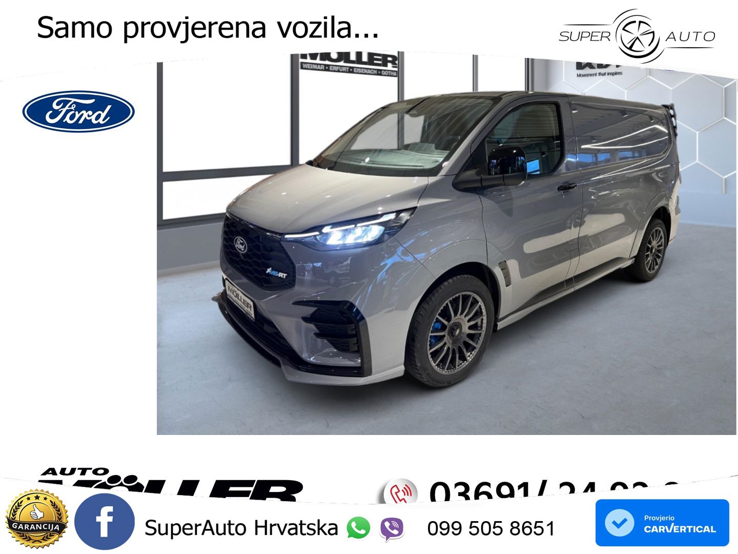 Ford Transit Custom MS-RT AWD Schiebetür rechts elekt 170 KS