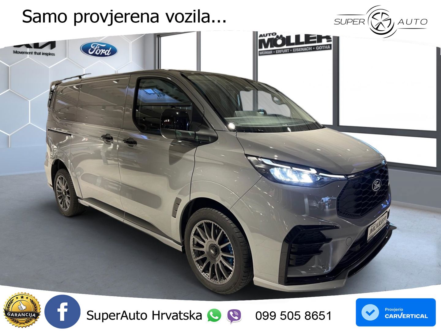 Ford Transit Custom MS-RT AWD Schiebetür rechts elekt 170 KS