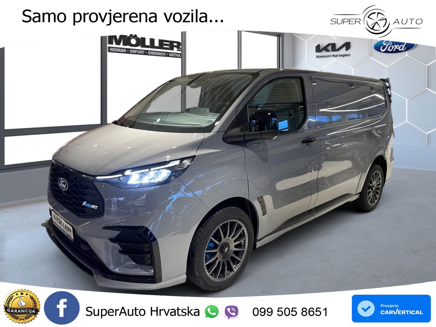 Ford Transit Custom MS-RT AWD Schiebetür rechts elekt 170 KS