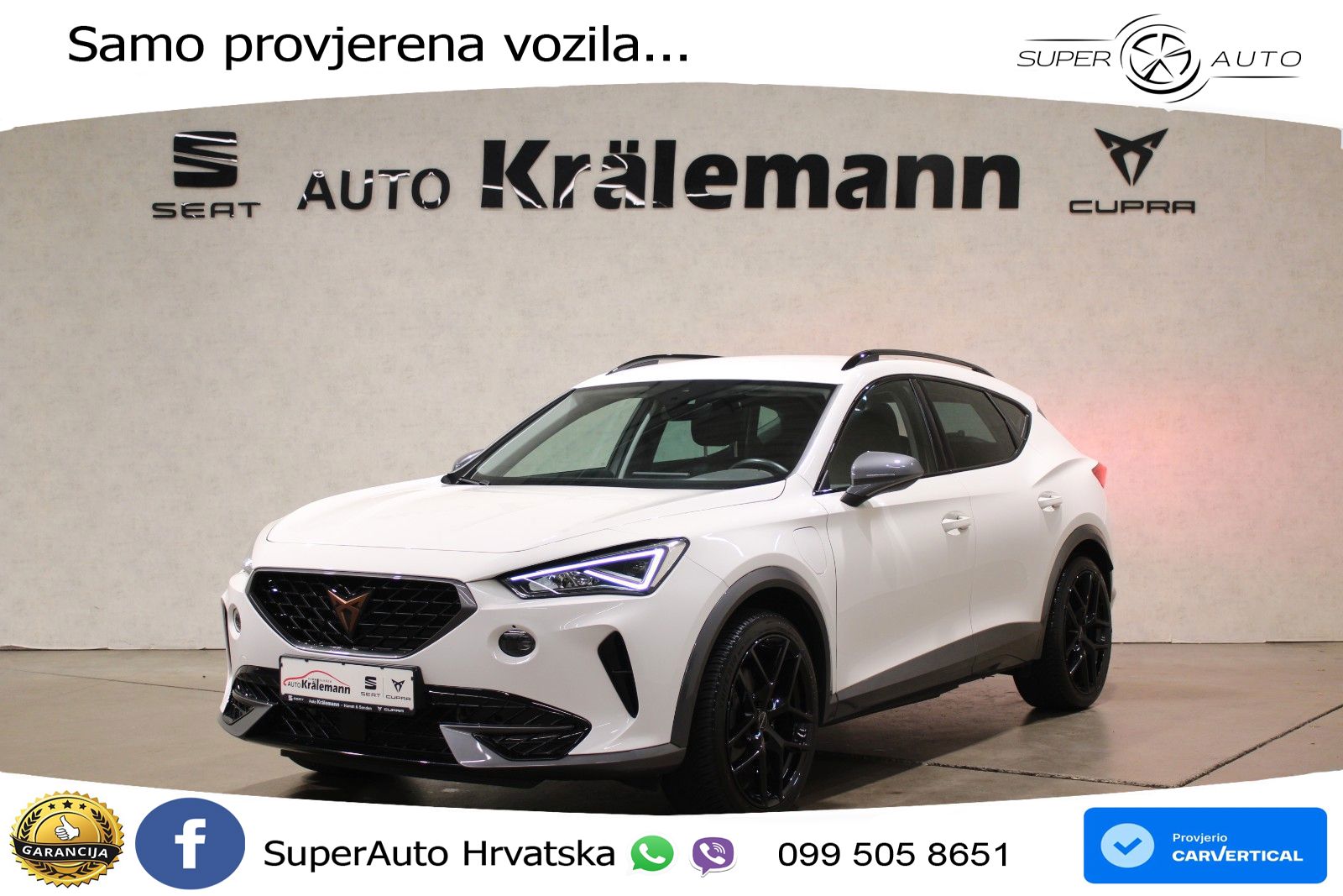 Cupra Formentor 1.4 TSI (204 KS) e-Hybrid DSG LED+ACC