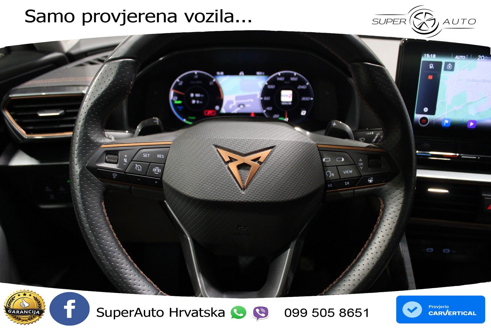 Cupra Formentor 1.4 TSI (204 KS) e-Hybrid DSG LED+ACC