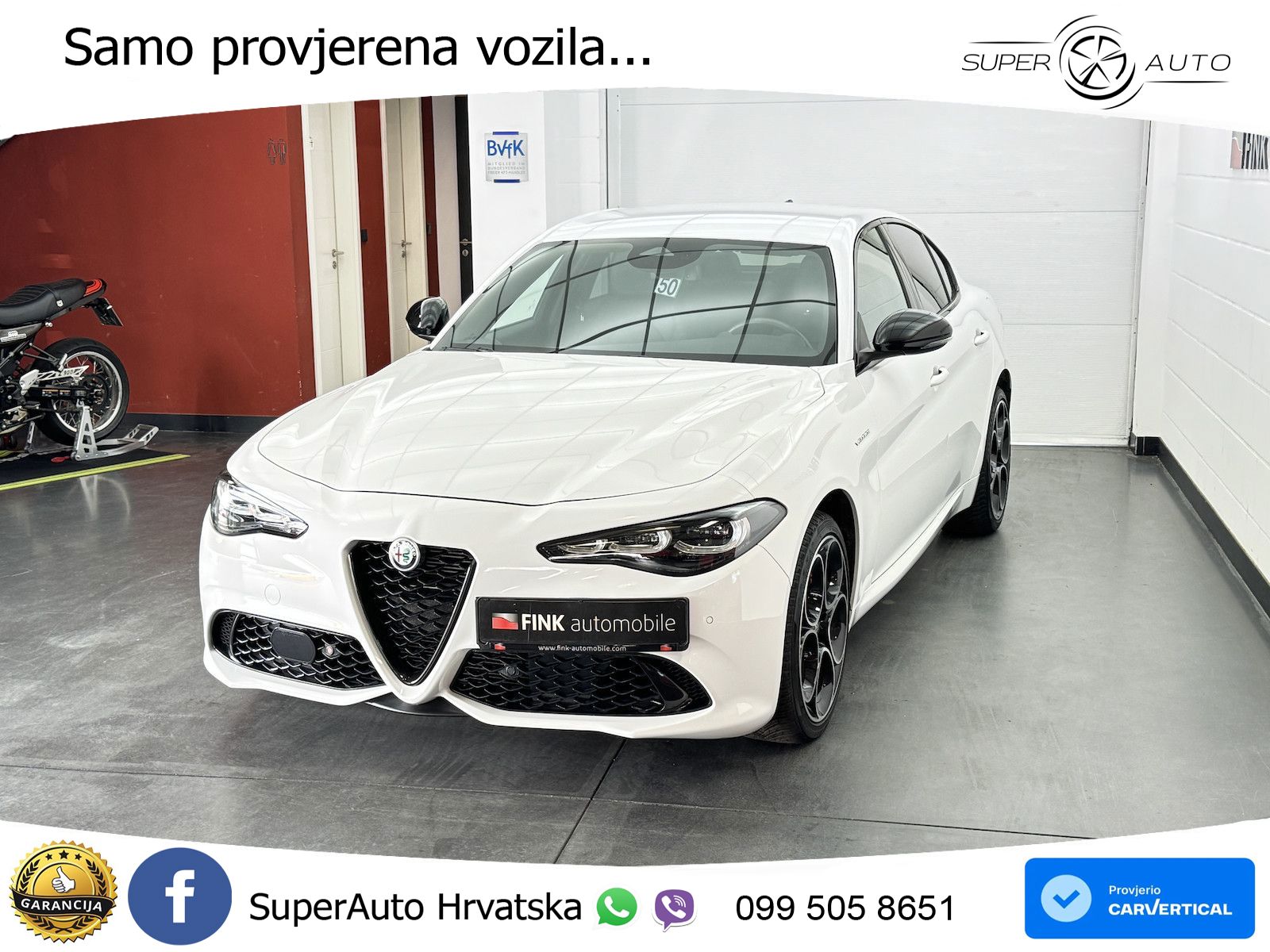 Alfa Romeo Giulia 2.0 Turbo (280 KS) Q4 Automatic LED+GR SJED+ACC
