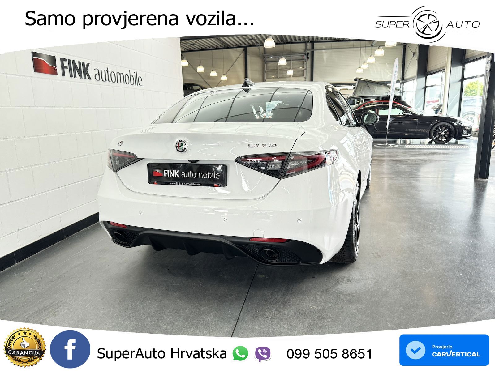 Alfa Romeo Giulia 2.0 Turbo (280 KS) Q4 Automatic LED+GR SJED+ACC