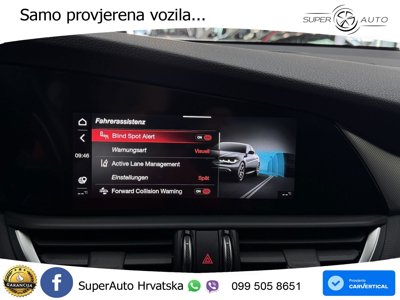 Alfa Romeo Giulia 2.0 Turbo (280 KS) Q4 Automatic LED+GR SJED+ACC