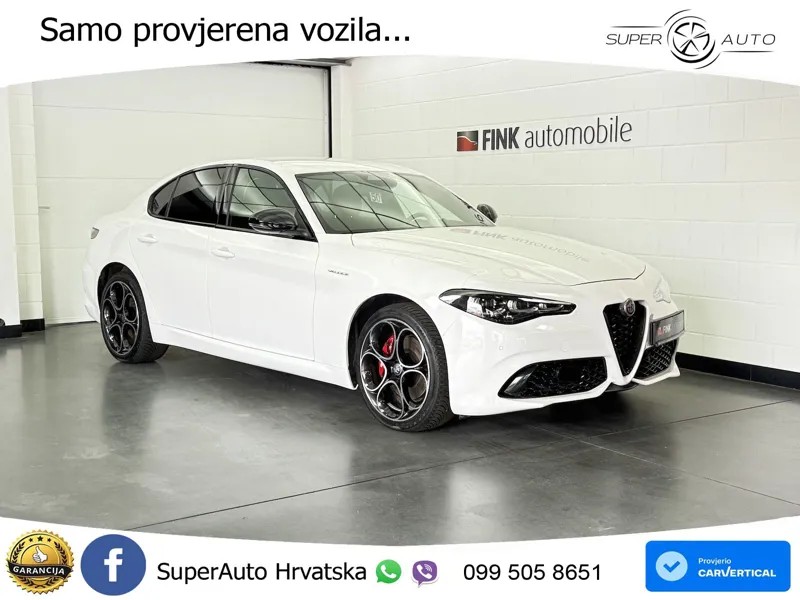 Alfa Romeo Giulia 2.0 Turbo (280 KS) Q4 Automatic LED+GR SJED+ACC