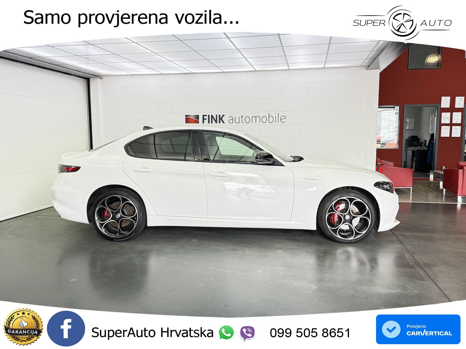 Alfa Romeo Giulia 2.0 Turbo (280 KS) Q4 Automatic LED+GR SJED+ACC