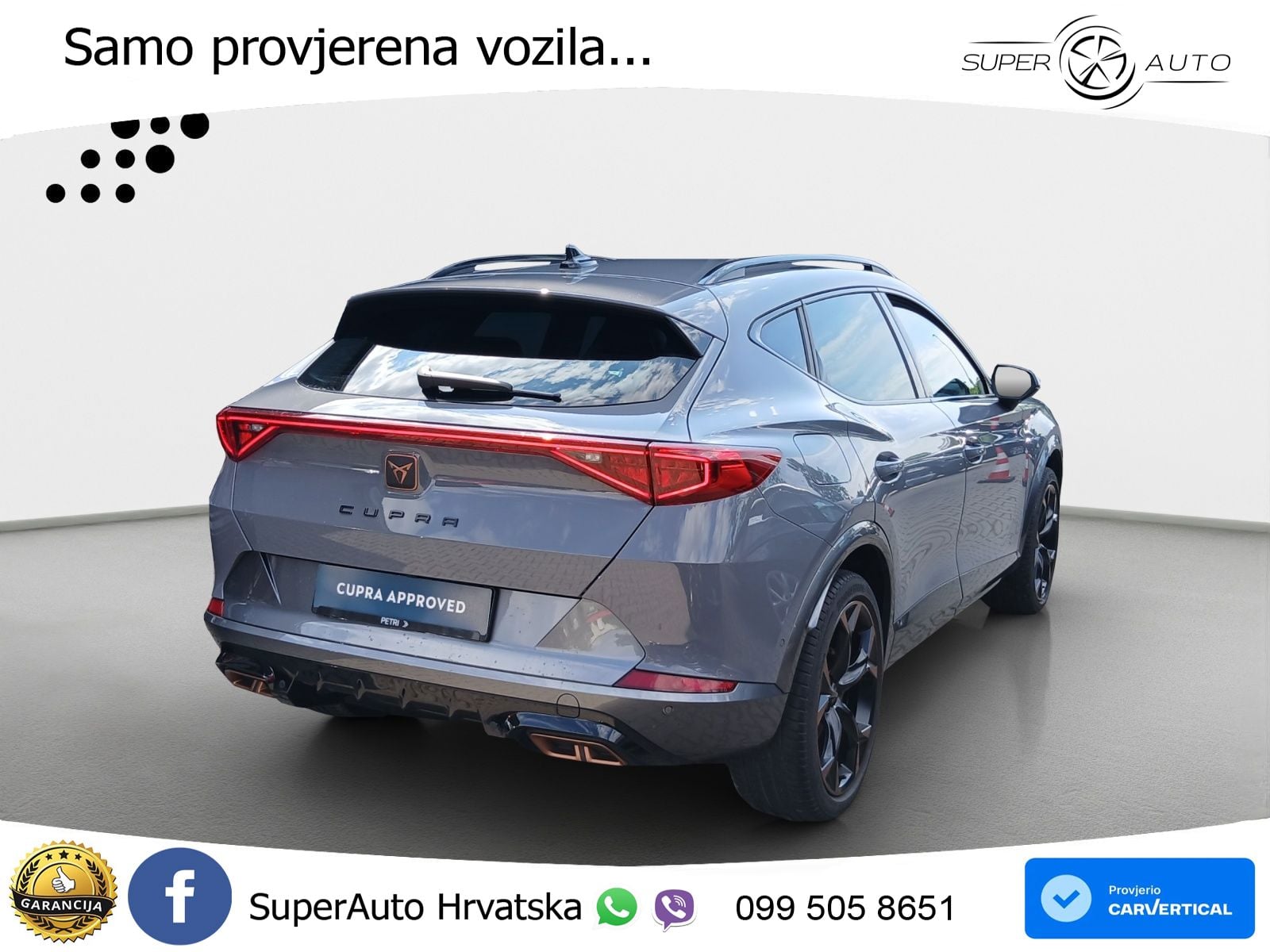 Cupra Formentor 1.4 TSI (245 KS) e-Hybrid DSG VZ LED+GR SJED+ACC