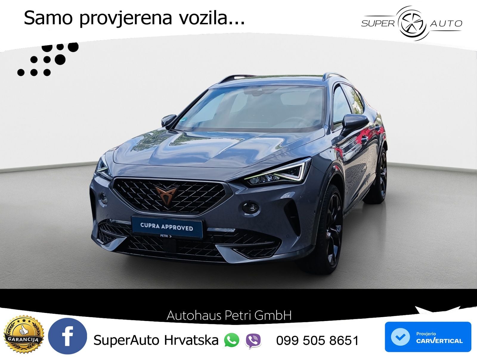 Cupra Formentor 1.4 TSI (245 KS) e-Hybrid DSG VZ LED+GR SJED+ACC