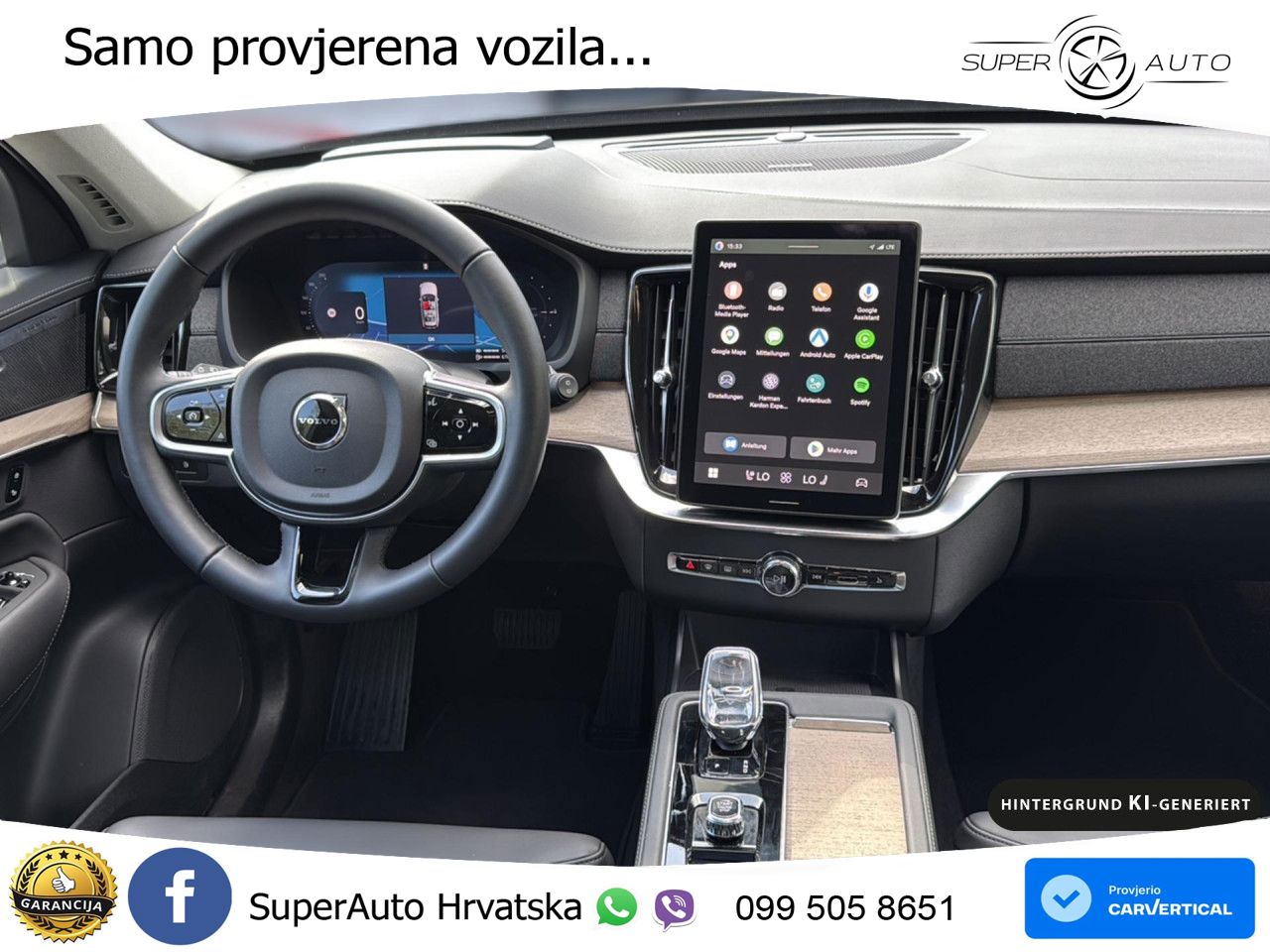 Volvo XC90 2.0 T8 AWD Automatic MATRIX+GR SJED+KAM