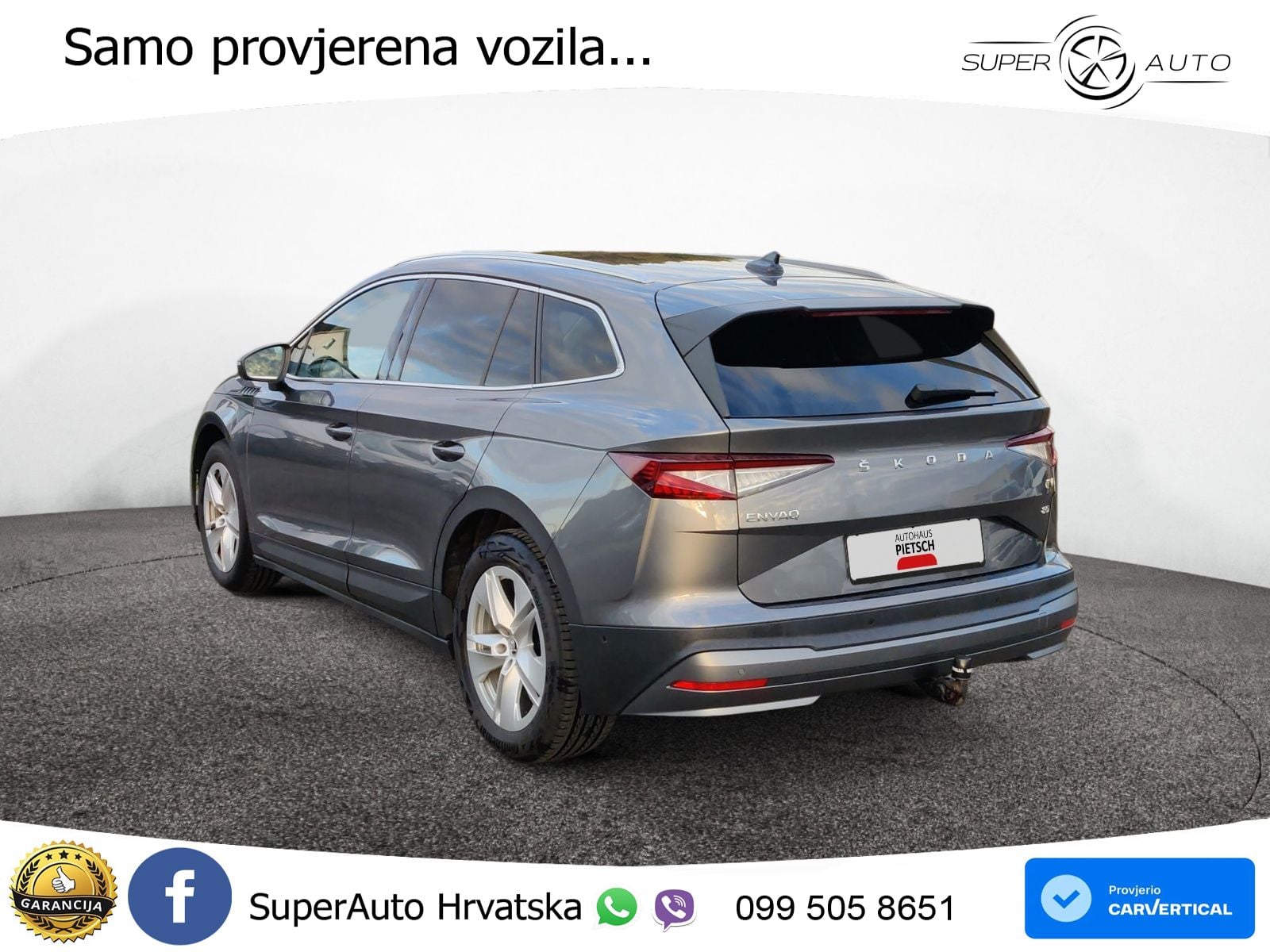 Škoda Enyaq iV 80 82 kWh (204 KS) LED+GR SJED+ACC