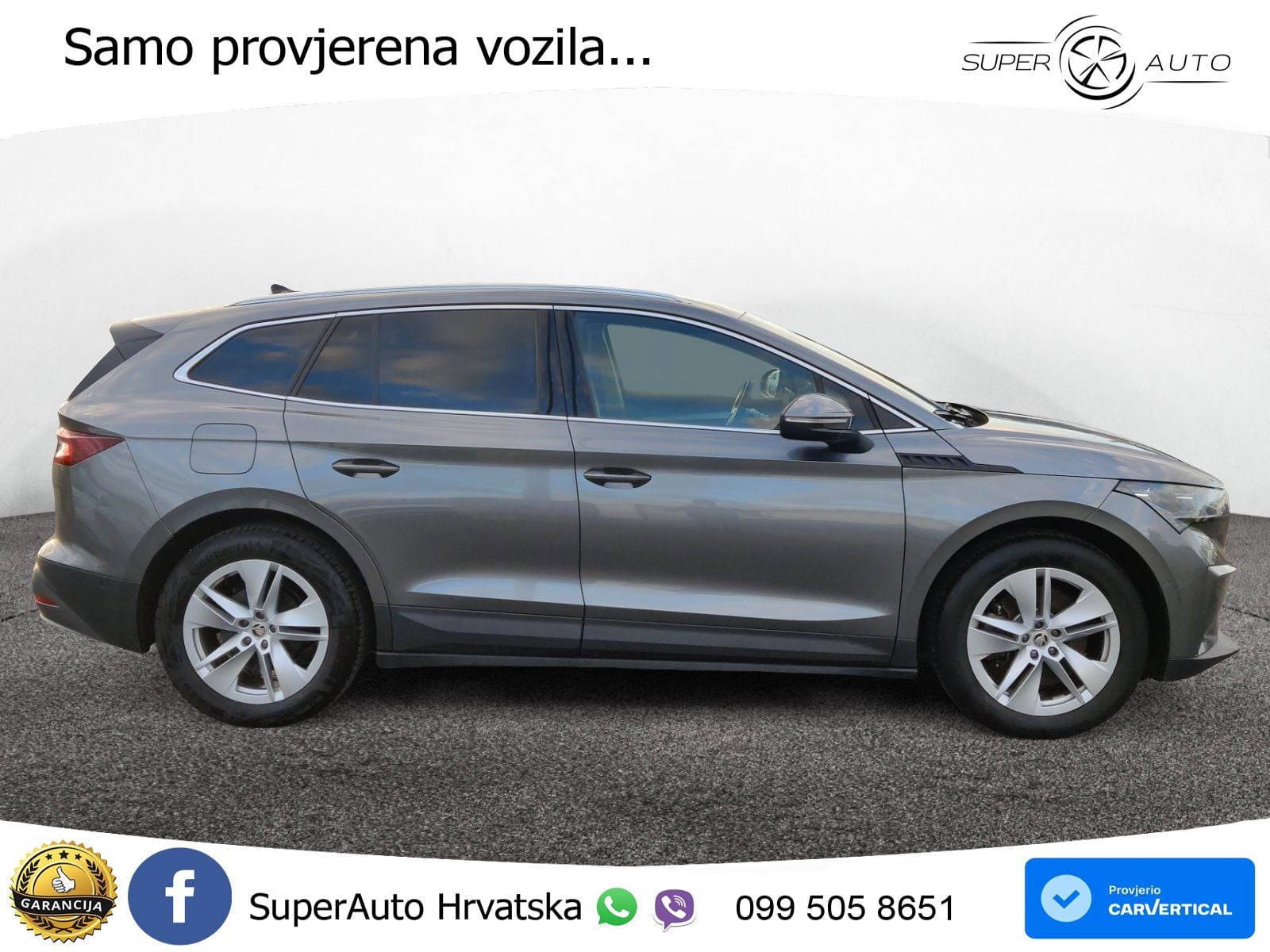 Škoda Enyaq iV 80 82 kWh (204 KS) LED+GR SJED+ACC