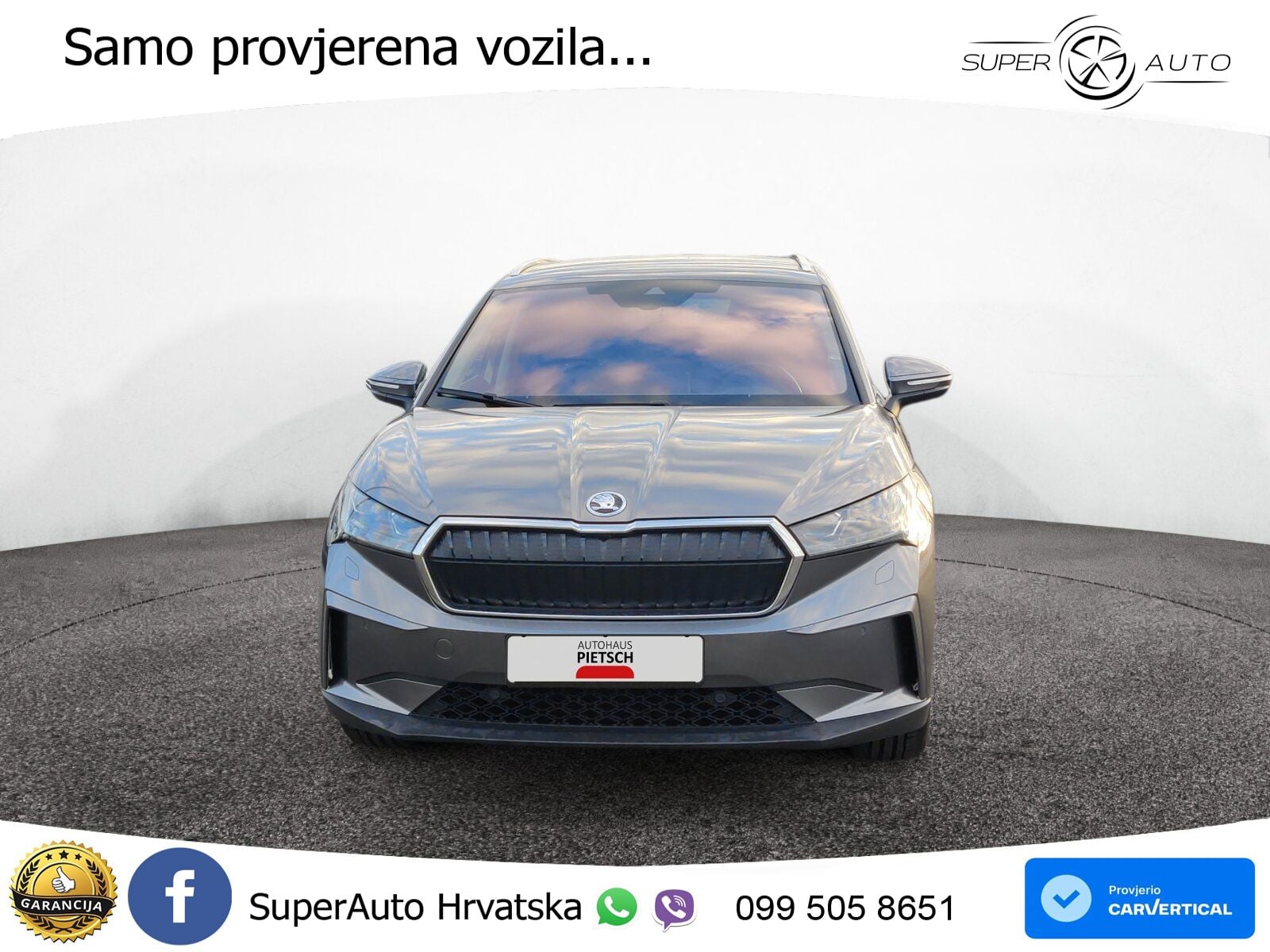 Škoda Enyaq iV 80 82 kWh (204 KS) LED+GR SJED+ACC