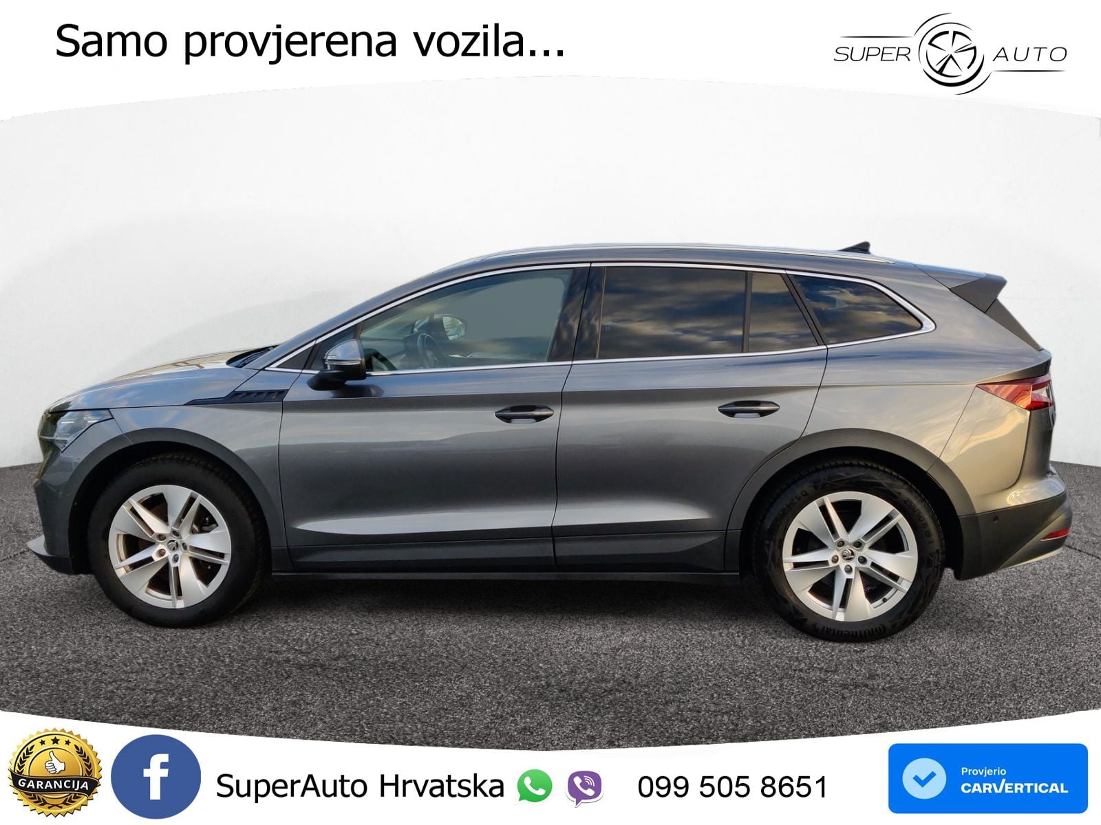 Škoda Enyaq iV 80 82 kWh (204 KS) LED+GR SJED+ACC