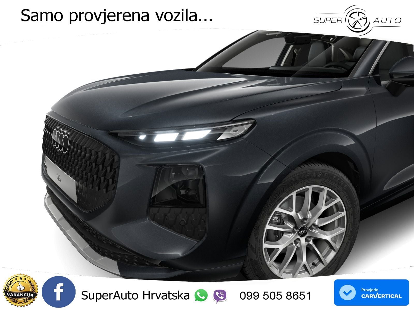 Audi Q3 Sportback 1.5 TFSI (150 KS) S tronic LED+GR SJED+ACC