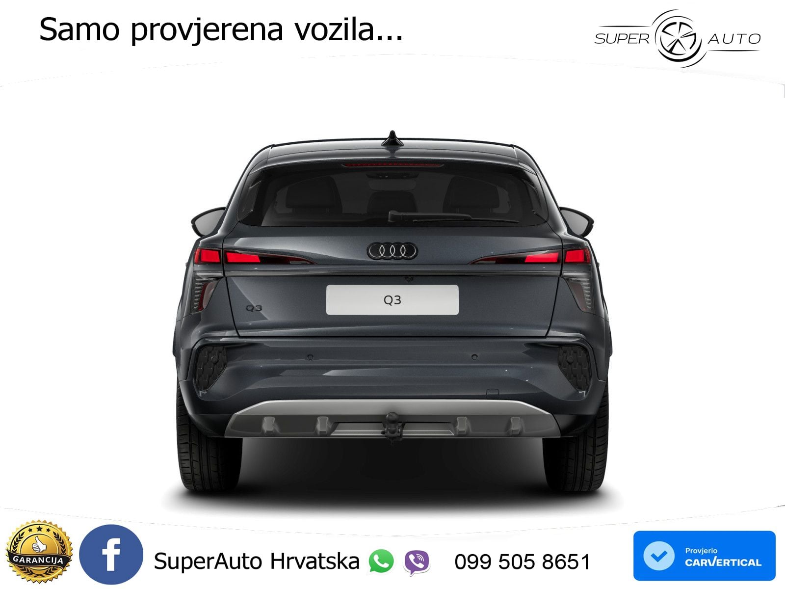 Audi Q3 Sportback 1.5 TFSI (150 KS) S tronic LED+GR SJED+ACC