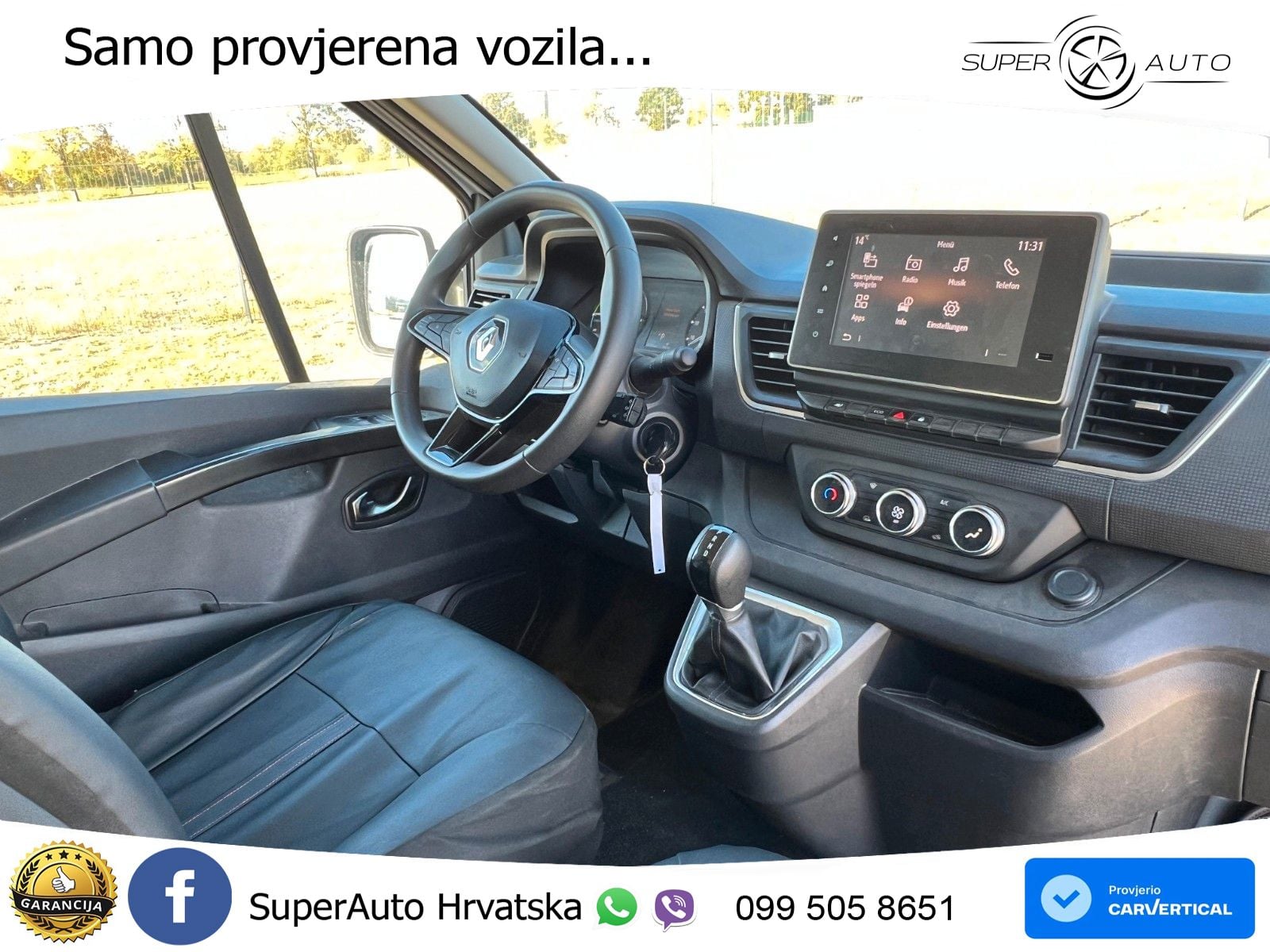 Renault TRAFIC L2H1 E-TECH TRAFIC RED Batt. 52kWh 58 KS