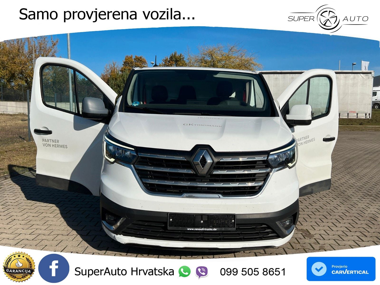 Renault TRAFIC L2H1 E-TECH TRAFIC RED Batt. 52kWh 58 KS