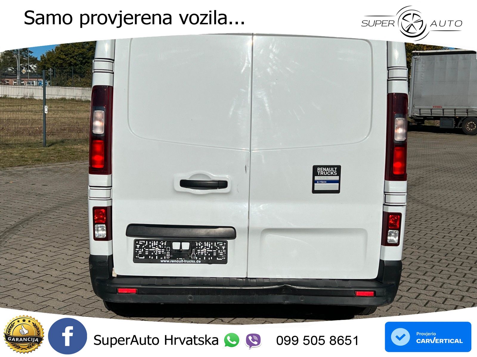 Renault TRAFIC L2H1 E-TECH TRAFIC RED Batt. 52kWh 58 KS