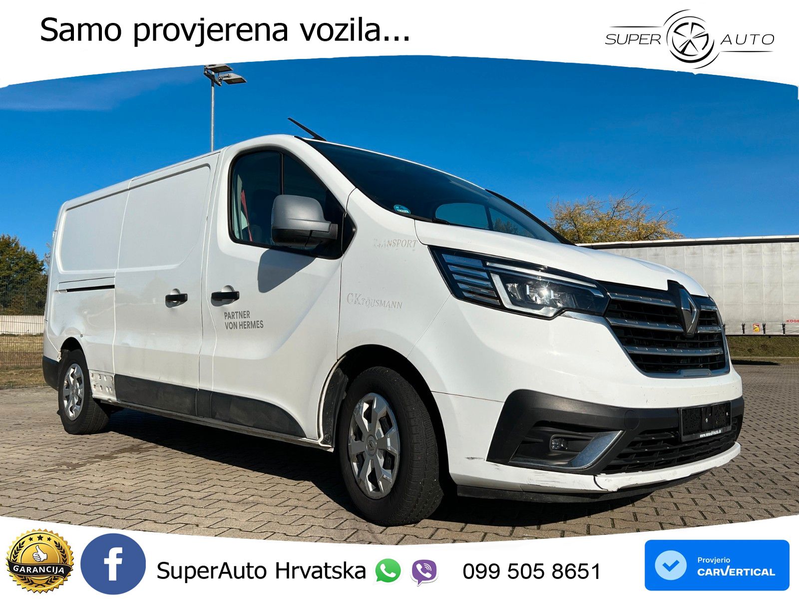 Renault TRAFIC L2H1 E-TECH TRAFIC RED Batt. 52kWh 58 KS