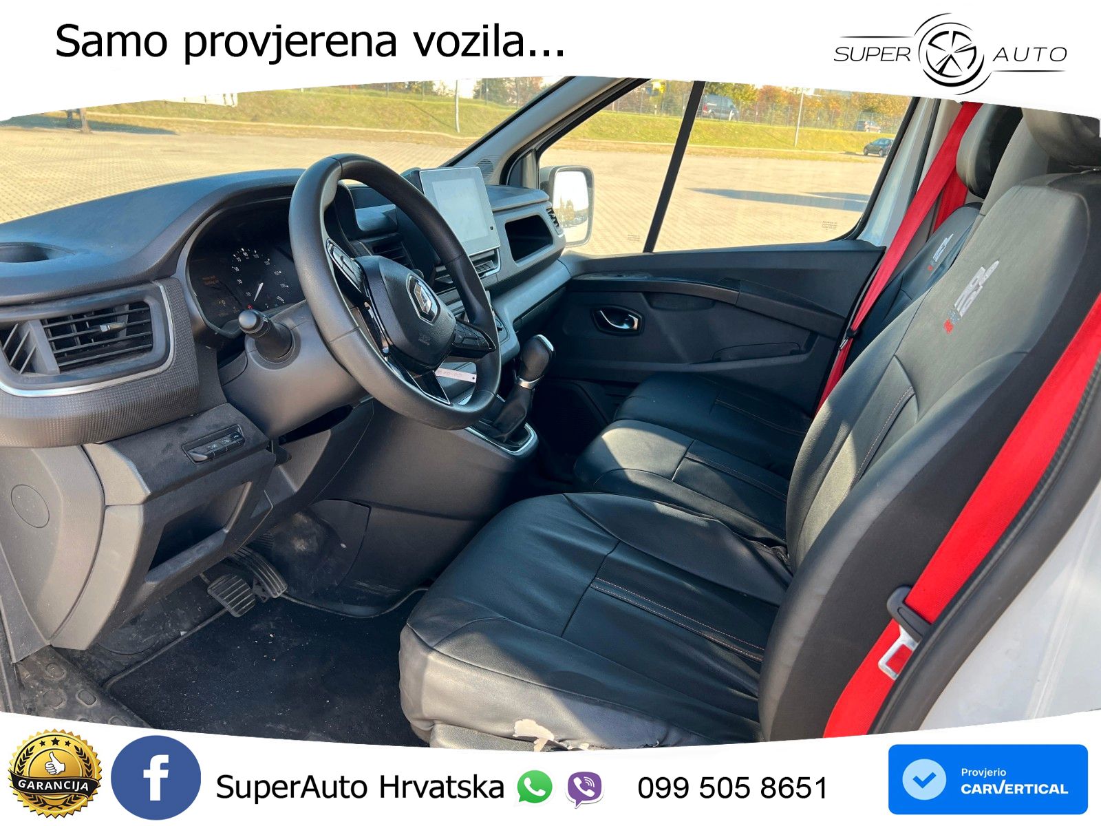 Renault TRAFIC L2H1 E-TECH TRAFIC RED Batt. 52kWh 58 KS