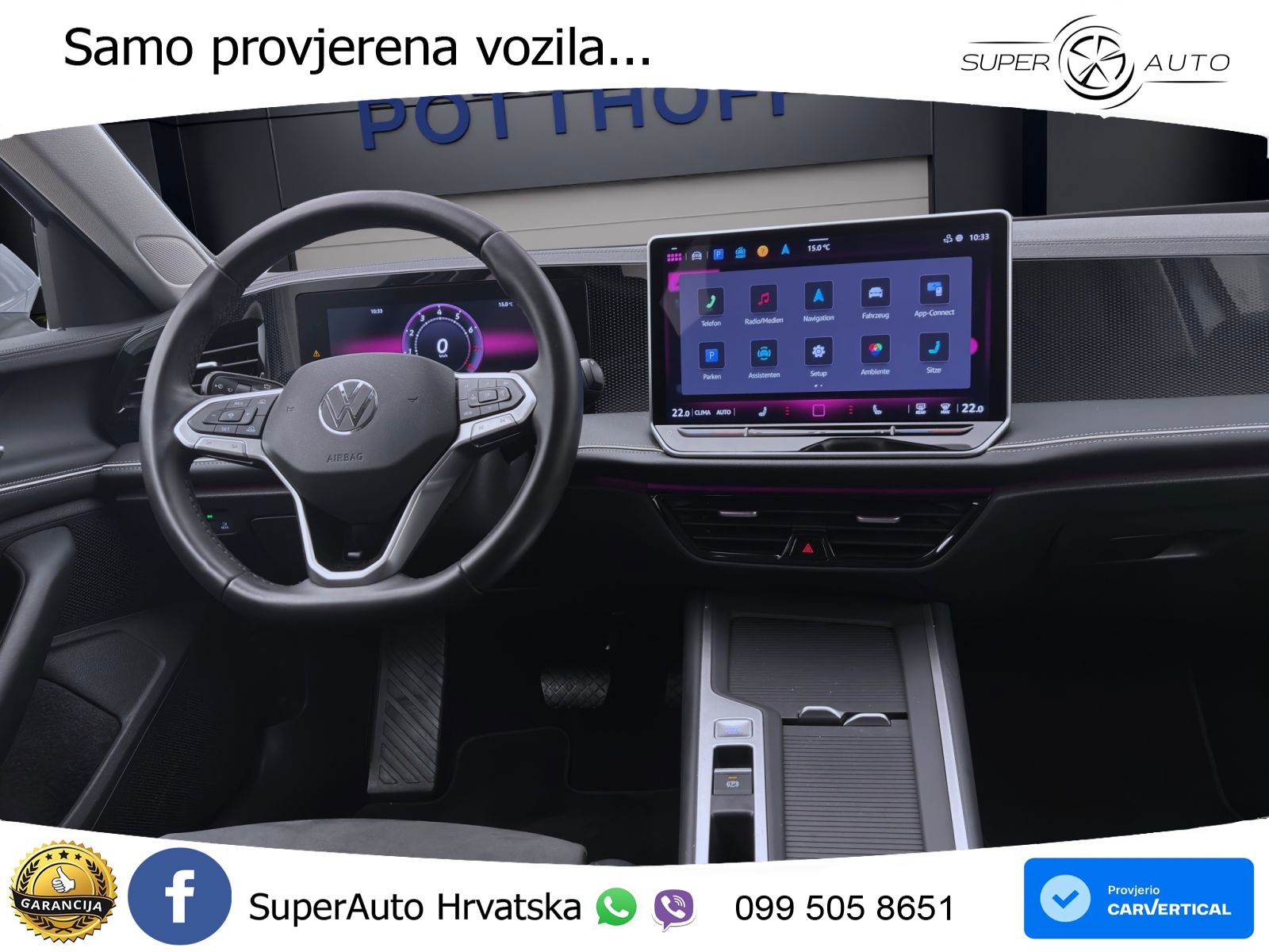 Volkswagen Passat Variant 1.5 eTSI (150 KS) DSG Business LED+GR SJED+ACC