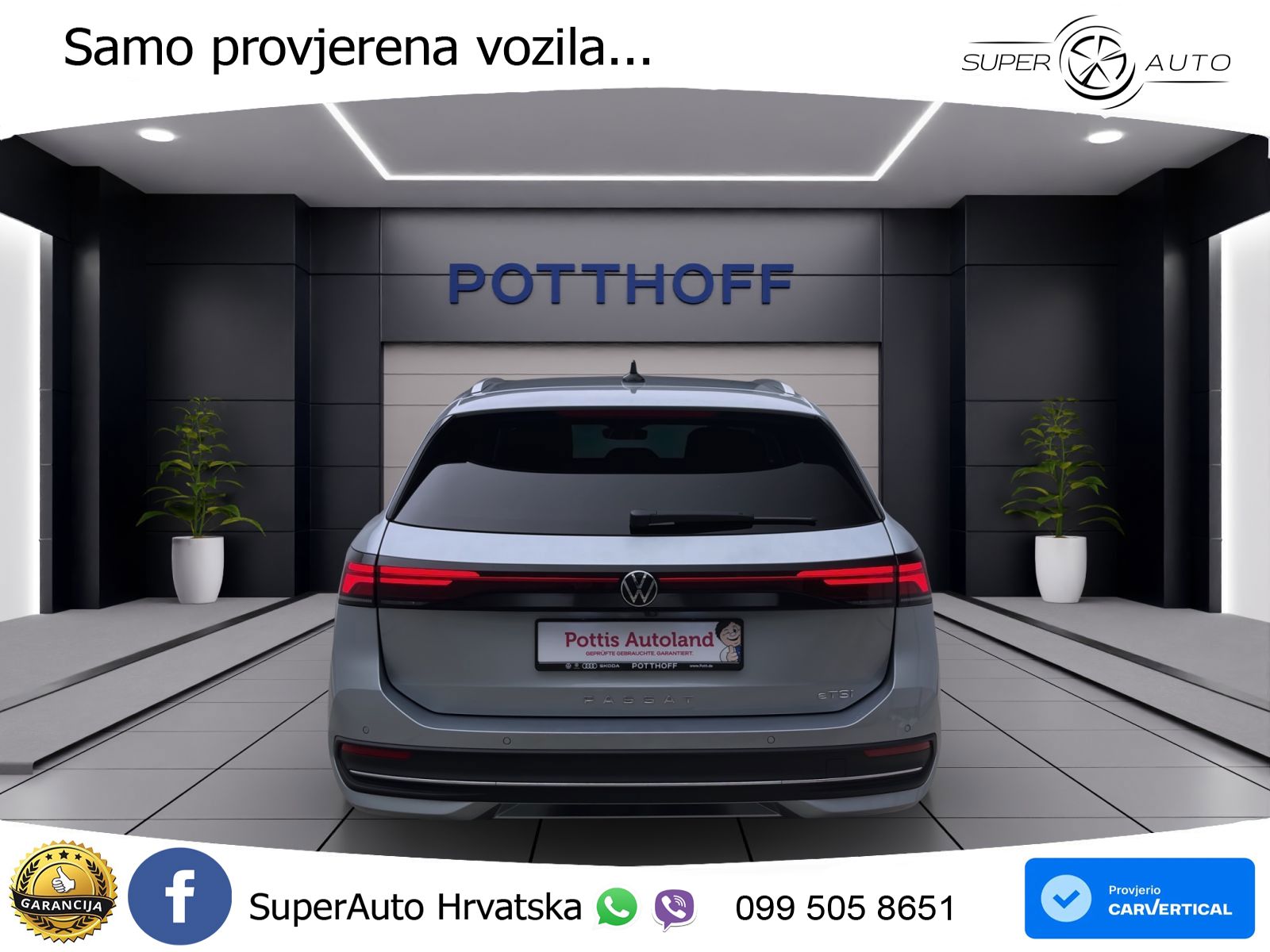 Volkswagen Passat Variant 1.5 eTSI (150 KS) DSG Business LED+GR SJED+ACC