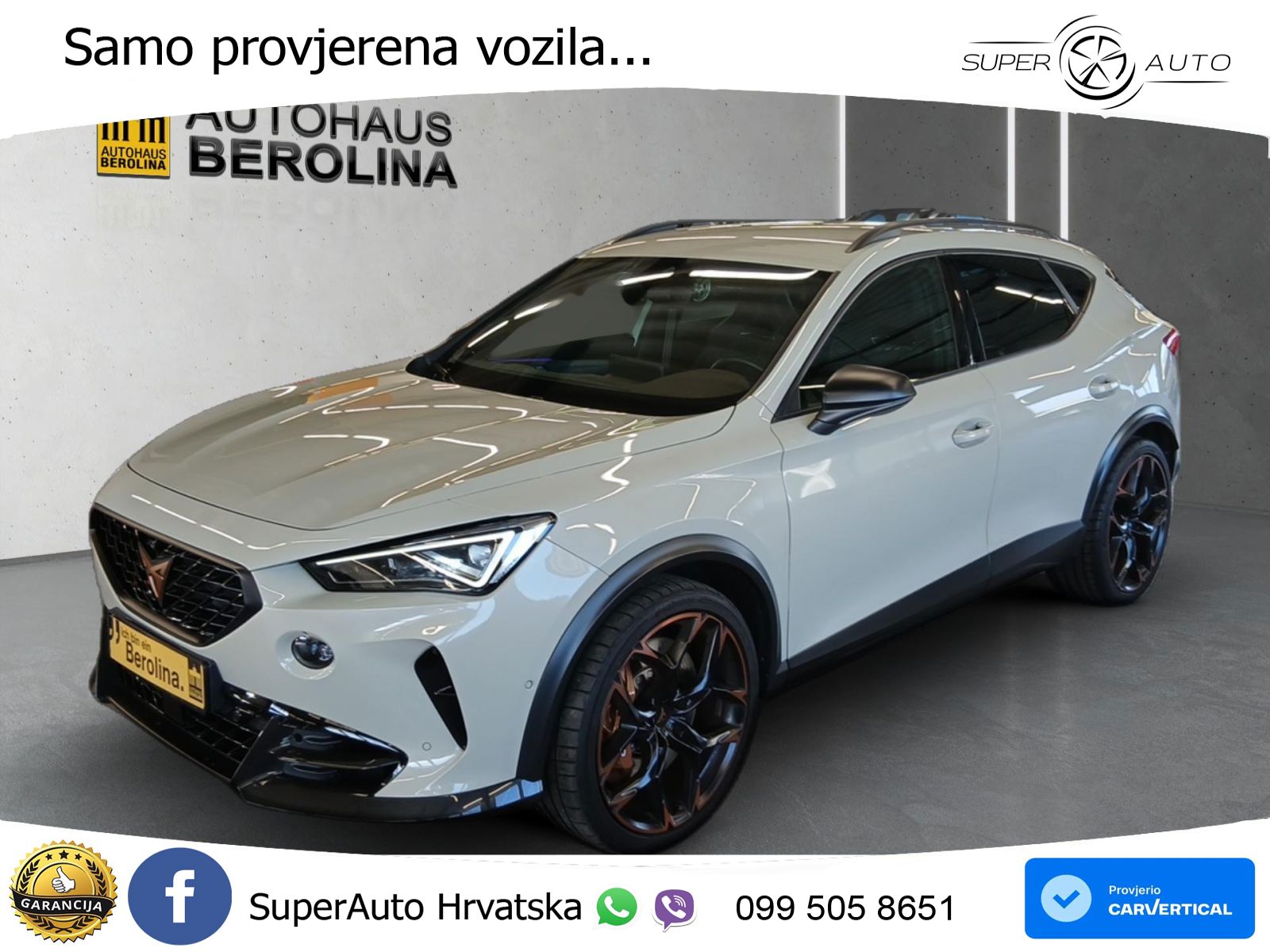 Cupra Formentor VZ5 2.5 TSI (390 KS) 4Drive DSG LED+GR SJED+ACC
