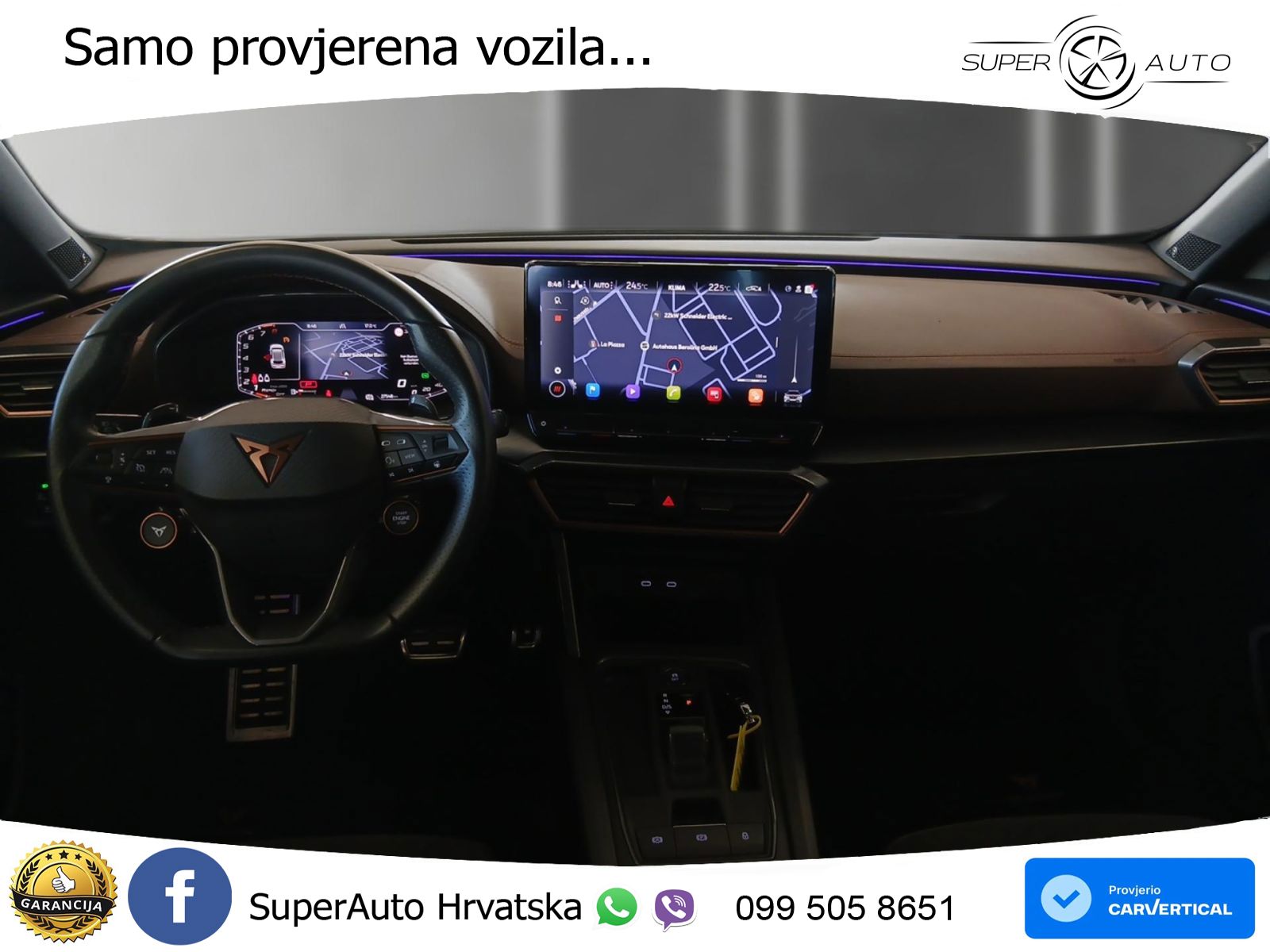 Cupra Formentor VZ5 2.5 TSI (390 KS) 4Drive DSG LED+GR SJED+ACC