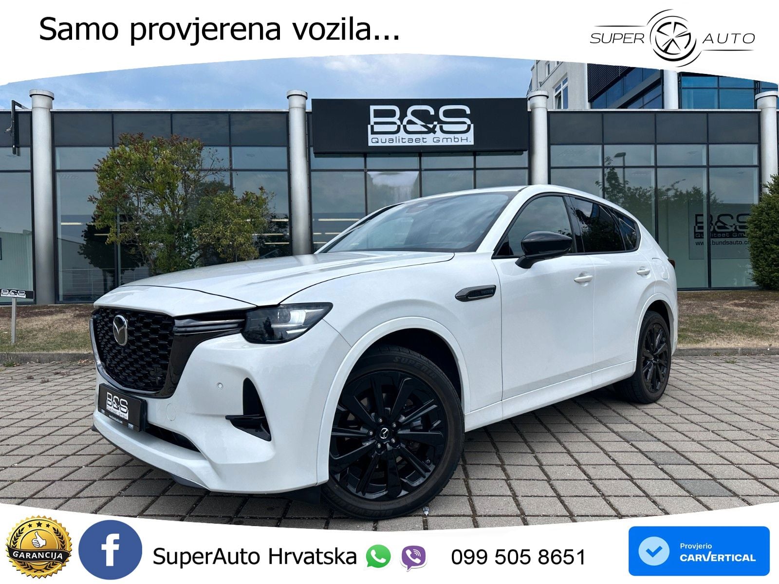 Mazda CX-60 3.3 e-Skyactiv D (254 KS) AWD Automatic LED+GR SJED+ACC