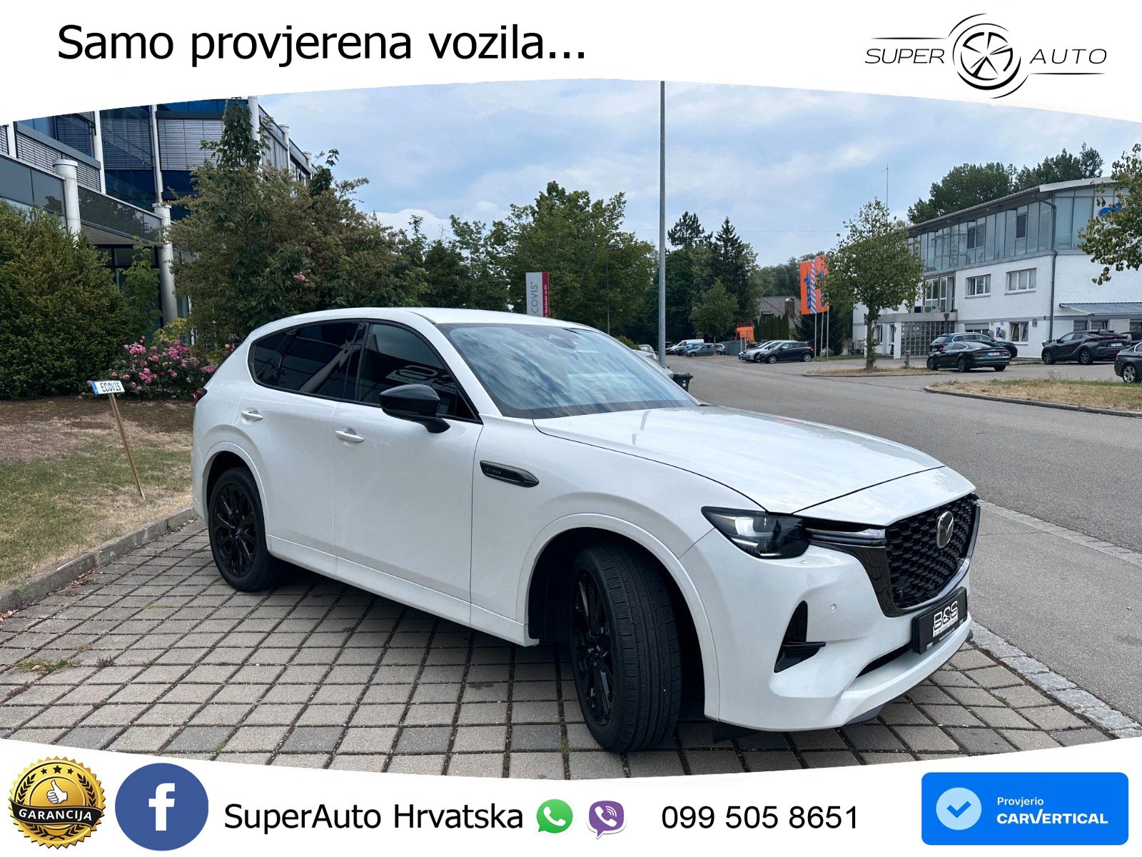 Mazda CX-60 3.3 e-Skyactiv D (254 KS) AWD Automatic LED+GR SJED+ACC