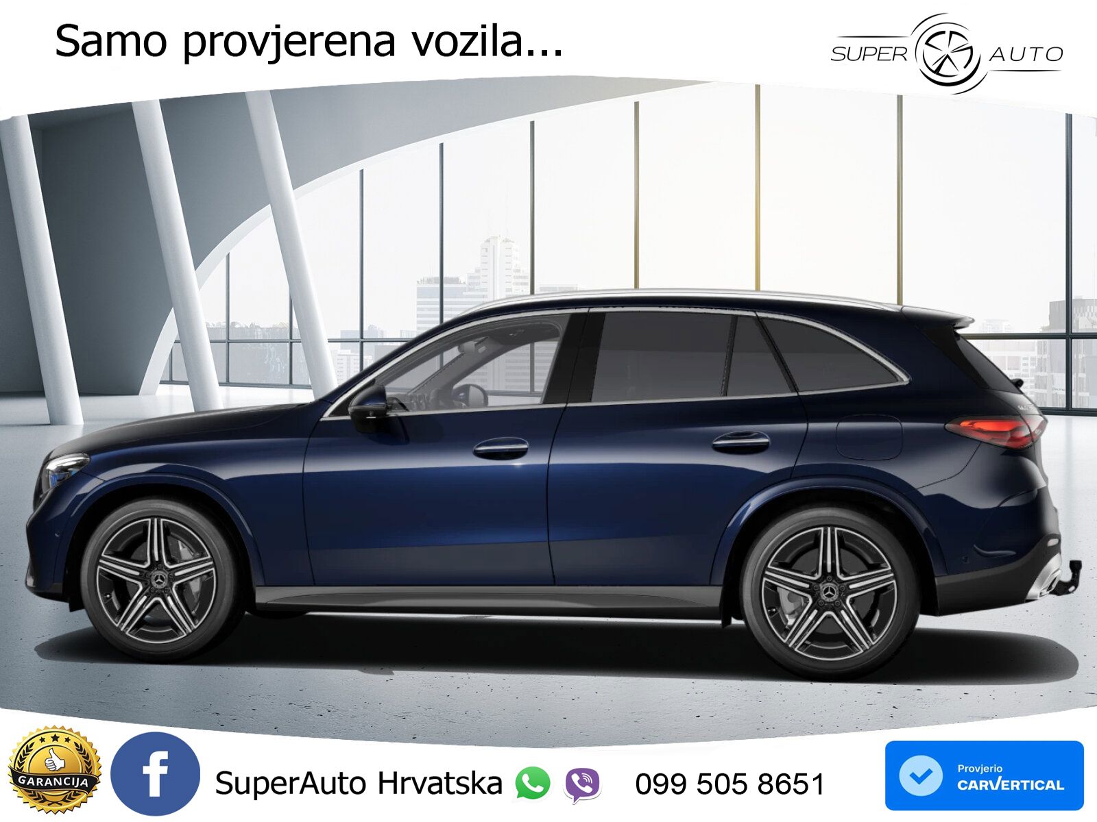 Mercedes GLC 300e (313 KS) 4MATIC 9G-TRONIC AMG ZRAČNI+ACC+GR SJED+KAM+PANO