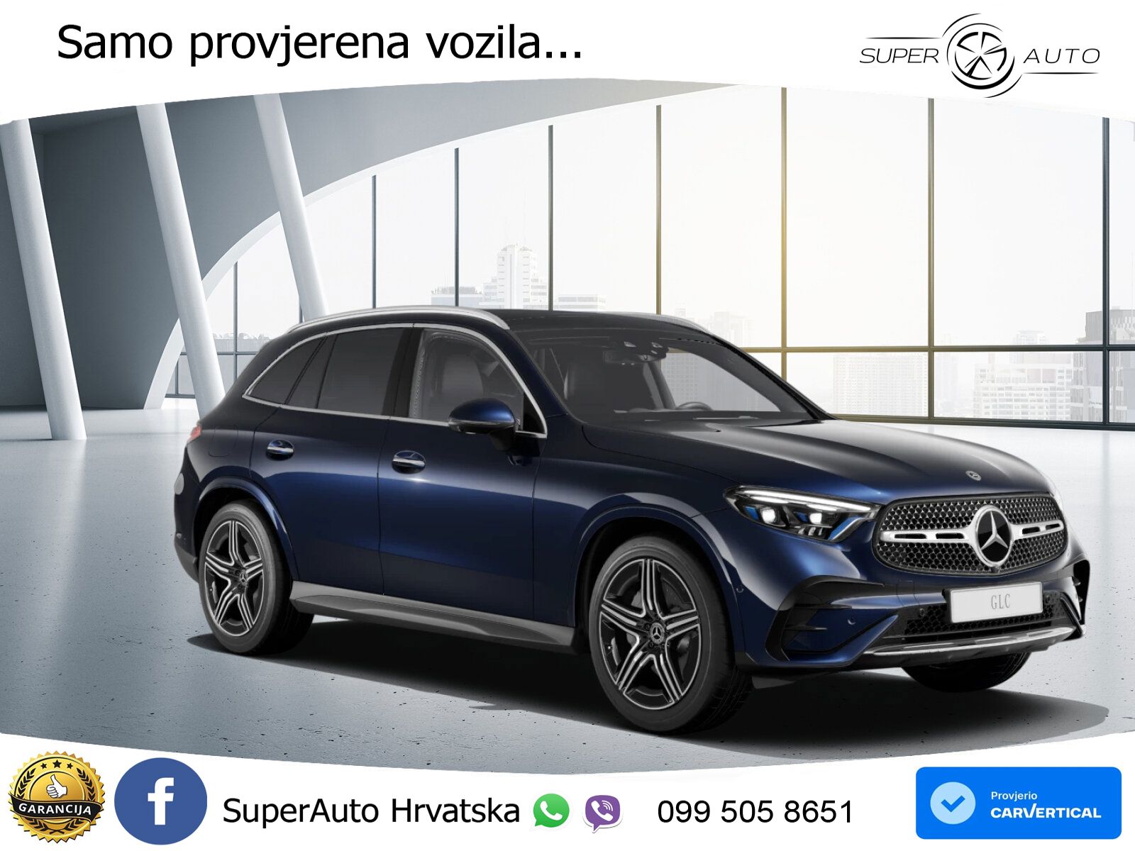Mercedes GLC 300e (313 KS) 4MATIC 9G-TRONIC AMG ZRAČNI+ACC+GR SJED+KAM+PANO