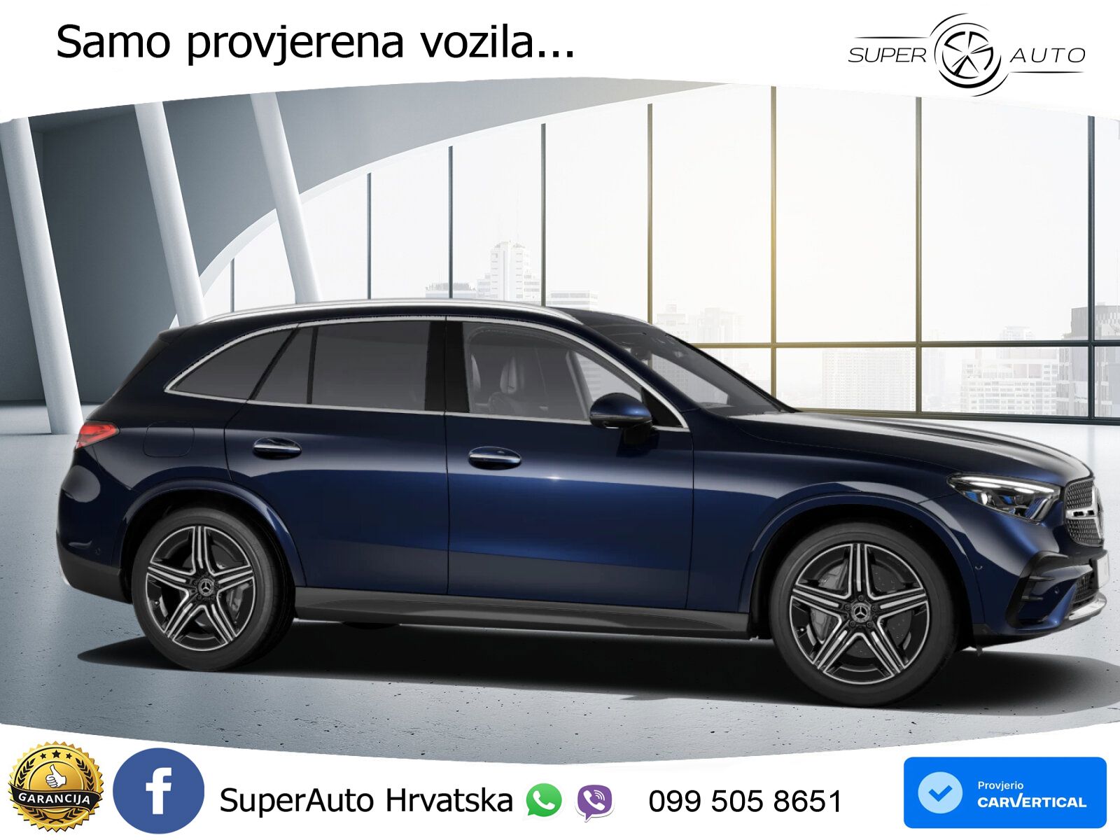 Mercedes GLC 300e (313 KS) 4MATIC 9G-TRONIC AMG ZRAČNI+ACC+GR SJED+KAM+PANO