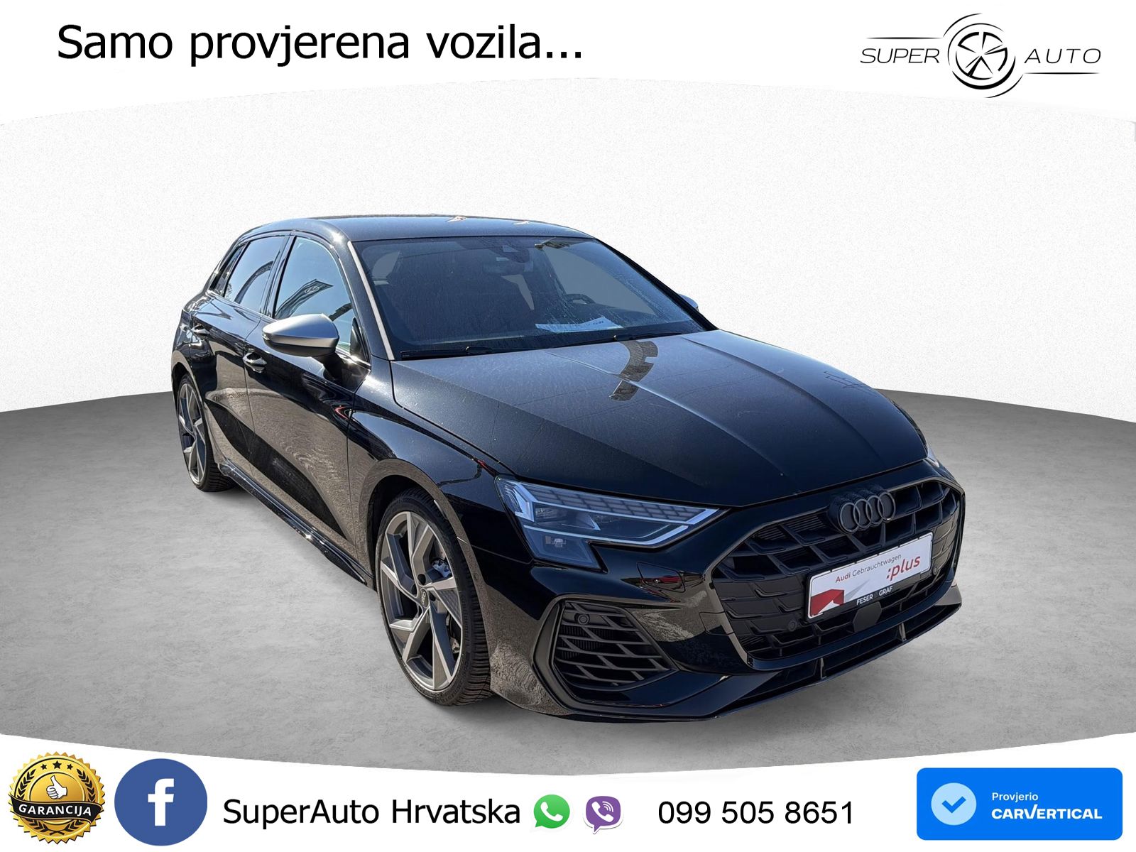 Audi S3 2.0 TFSI (333 KS) quattro S tronic LED+GR SJED+ACC