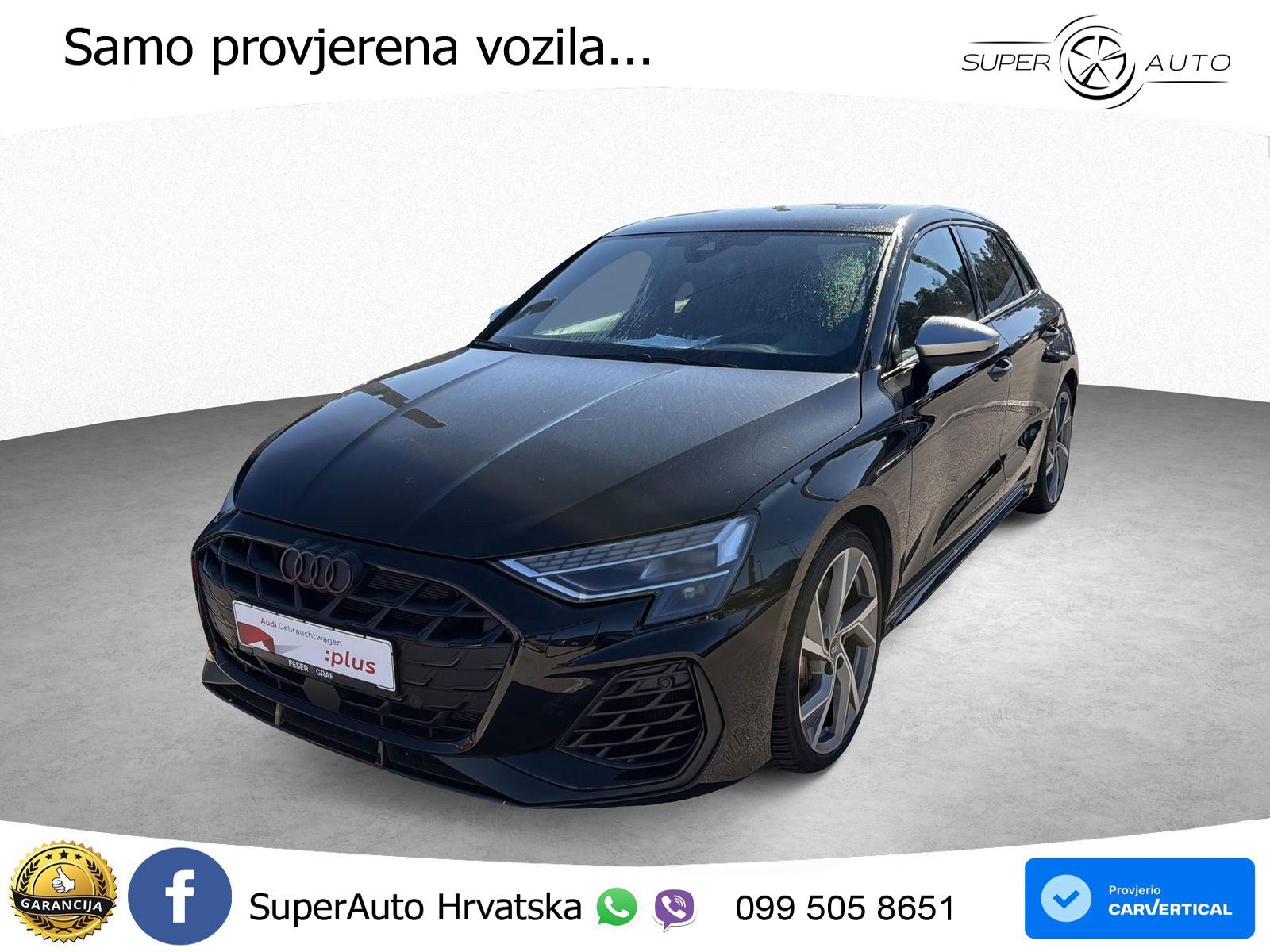 Audi S3 2.0 TFSI (333 KS) quattro S tronic LED+GR SJED+ACC
