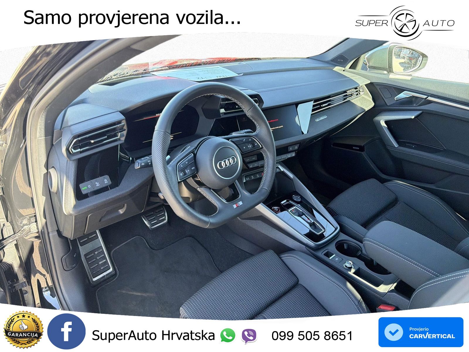 Audi S3 2.0 TFSI (333 KS) quattro S tronic LED+GR SJED+ACC