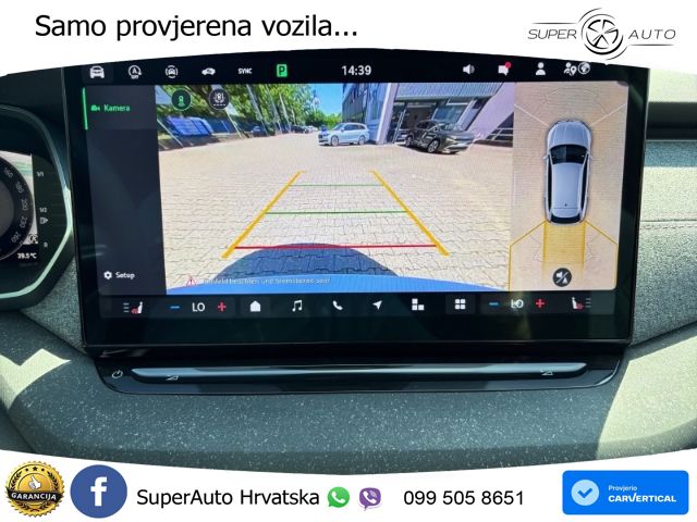 Škoda Octavia Combi 2.0 TDI (150 KS) DSG MATRIX+GR SJED+KAM
