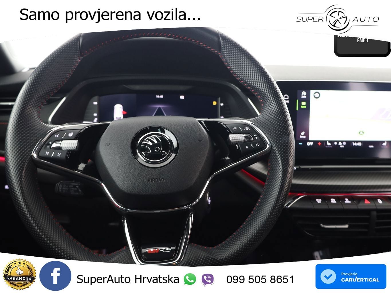 Škoda Octavia Combi RS 2.0 TSI (245 KS) DSG LED+GR SJED+ACC