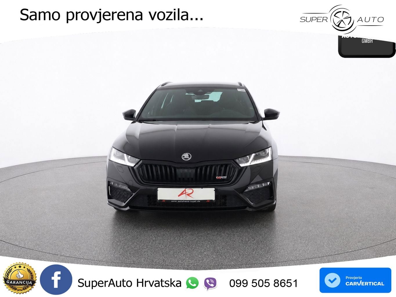 Škoda Octavia Combi RS 2.0 TSI (245 KS) DSG LED+GR SJED+ACC