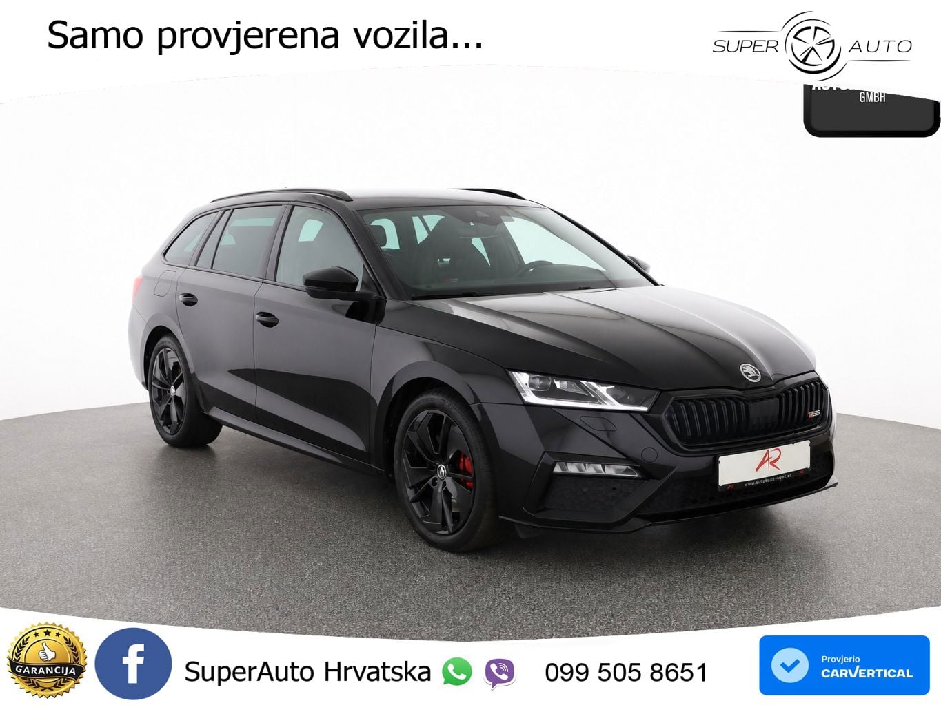 Škoda Octavia Combi RS 2.0 TSI (245 KS) DSG LED+GR SJED+ACC