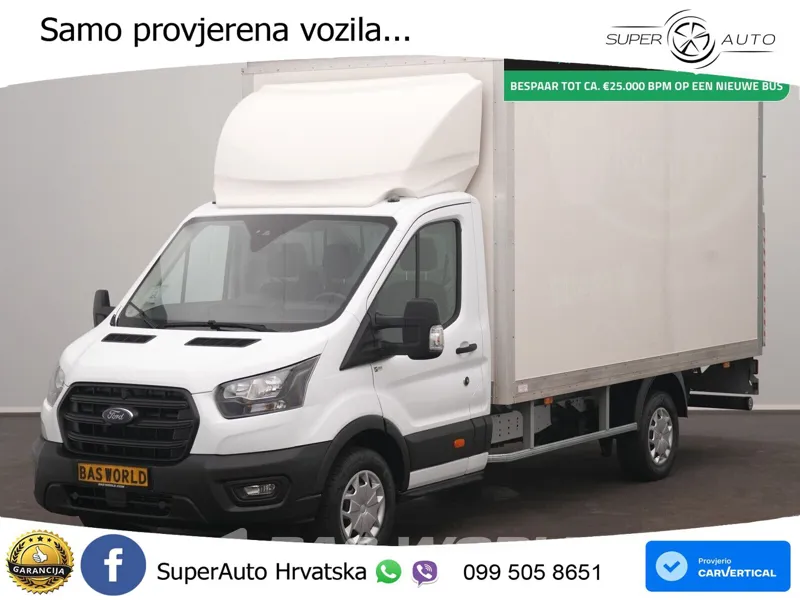 Ford Transit 130pk Laadklep Bakwagen Airco Cruise Eur 131 KS